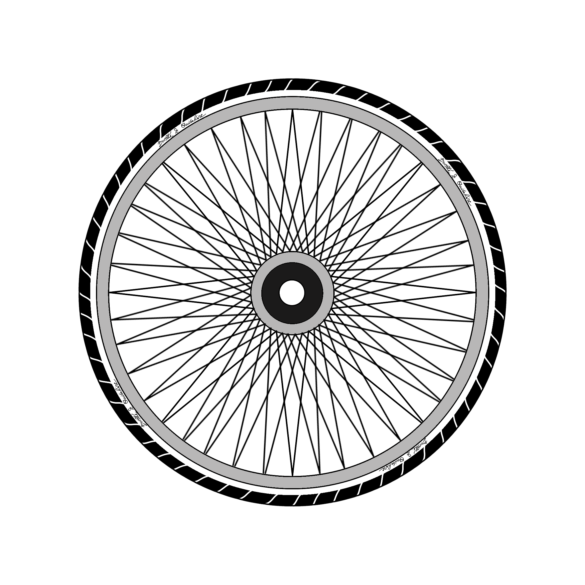 Réparation de roue et dévoilage dans l’atelier vélo Burette & Guidoline à Agonac